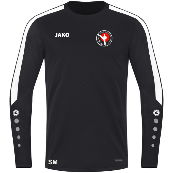 Sweat Power schwarz mit Logo
