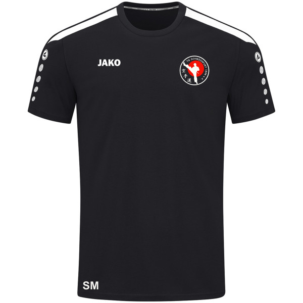 Trikot Shirt schwarz mit Logo