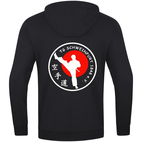 Kapuzenshirt schwarz mit Logo